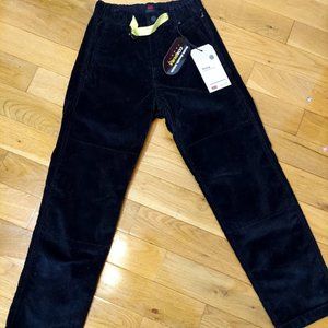 Levi's Skate Highland Corduroy Pants Men's XXS New Jet Black Strong Fabric $79